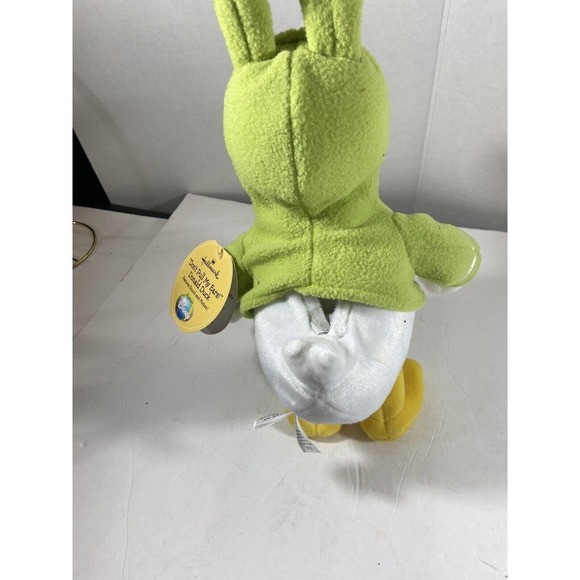 Disney/Hallmark Don't Pull My Ears Donald Duck Plush Sings Dances Green Easter - Picture 6 of 8